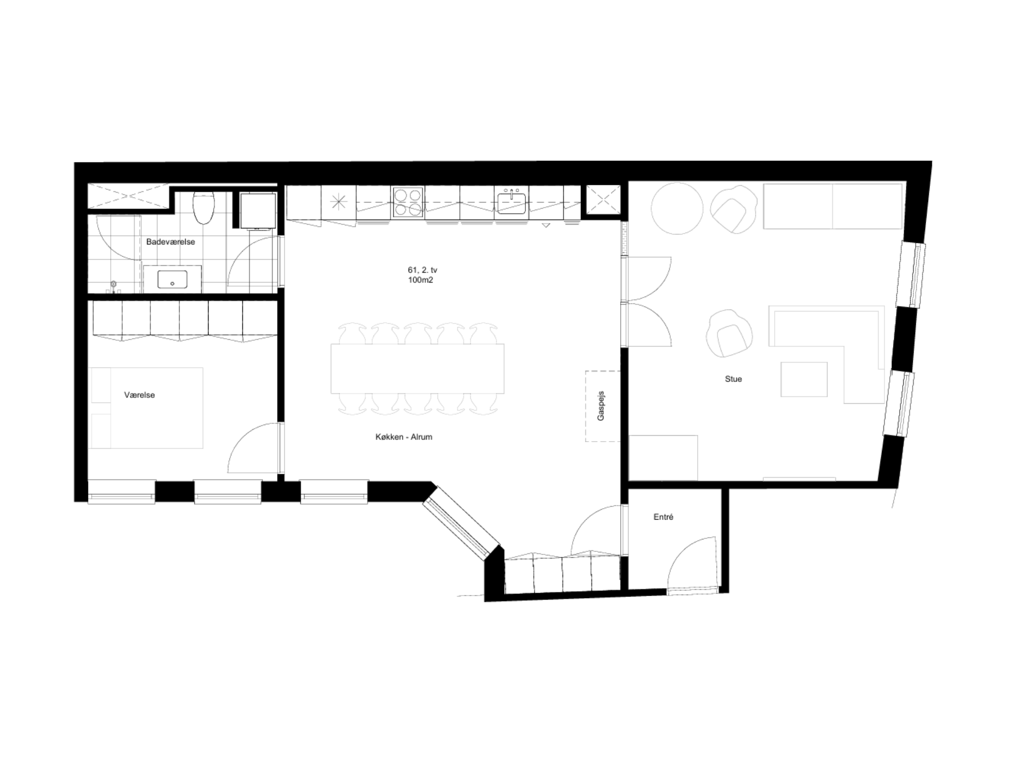 3-room apartment in Odense C image 3